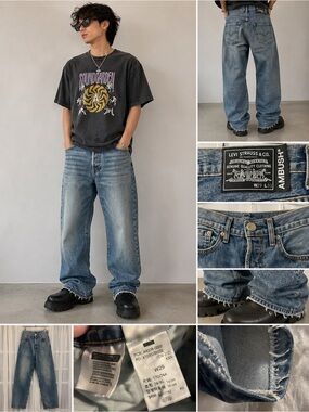 Levi’s X The Japanese Brand Ambush Baggy Jeans Men’s Size 29”W X Inseam 30”
